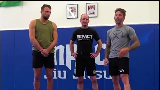 Craig Jones teaches me a great white belt technique.