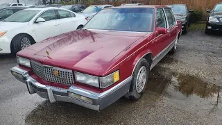 1989 Cadillac DeVille tour