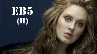 Adele 25 Vocal Range C3 - Eb5 - Bb5