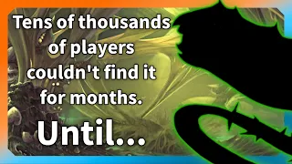 How one of WoW's longest secrets was eventually found... by accident.