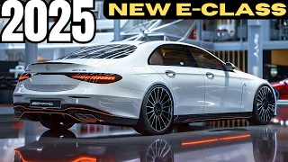 2025 Mercedes Benz E-Class Redesign Revealed | FIRST LOOK With Modern Design!