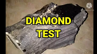 how to identify diamond and obsidian