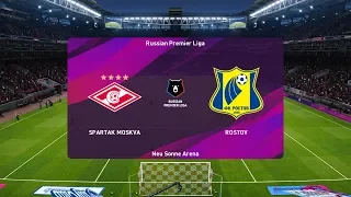 PES 2020 | Spartak Moscow vs Rostov - Russian Cup | 31 October 2019 | Full Gameplay HD