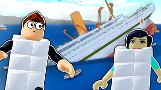 I Left My Girlfriend on the Sinking Britannic! - Roblox Sinking Ship Simulator Multiplayer