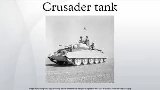 Crusader tank