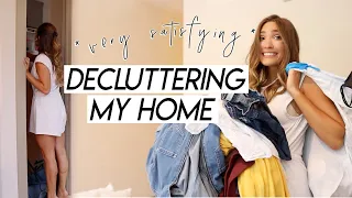 DECLUTTER WITH ME | *extreme* decluttering and organizing my entire home!