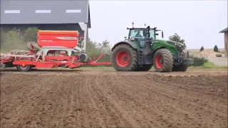 Fendt 1050 Vario and Pöttinger TERRASEM C8