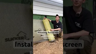 Why rainscreen IS A MUST for your siding!