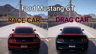 NFS Payback - Ford Mustang GT (RACE CAR vs DRAG CAR) - WHICH IS FASTER !!!