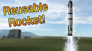 KSP - Fully Reusable Rocket!