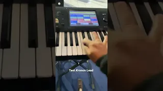 Lead Keyboard Korg Kronos 2 Test