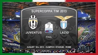 Supercoppa 2013, Juventus - Lazio