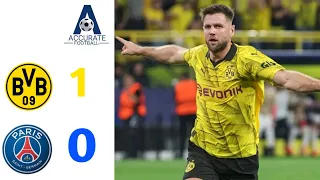 Borrusia Dortmund vs PSG I UCL HIGHLIGHTS I SEMI FINAL 1ST LEG