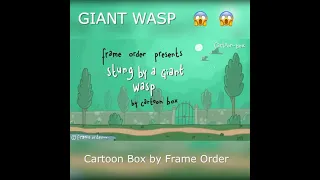 stung by a GIANT Wasp 🐝🤤by cartoon box