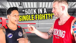 I asked Muay Thai fighters how much MONEY they make