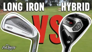 Hybrid or Iron | 3-hybrid vs. 3-iron | Trackman Test