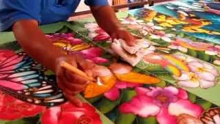 Malaysian batik painting, Langkawi