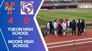 Yukon High School vs Moore High School-Boys Varsity Soccer #sports #soccer #aidenc08