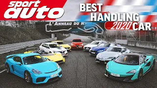 Best Handling Car 2020 | Handling-Test in L´Anneau du Rhin | sport auto  *ENGLISCH SUBS*