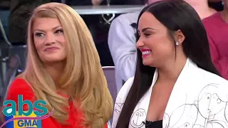 Demi Lovato's mom thanks her for help to beateating and drug abuse