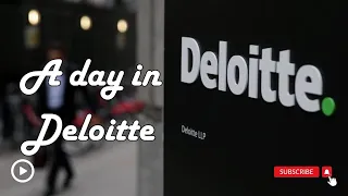 A day in Deloitte|| Big 4 || Full office vlog|| Deloitte