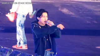 220312 Permission To Dance On Stage Seoul - 고민보다 Go (GO GO) BTS V 방탄소년단 뷔 focus 4K Fancam