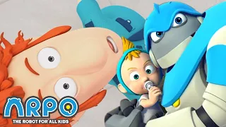 Arpo the Robot | ARPO vs the MANAGER +MORE FULL EPISODES | Compilation | Funny Cartoons for Kids