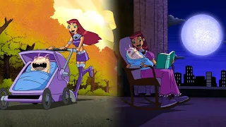 Starfire Meets Silkie - Teen Titans "Can I Keep Him?"