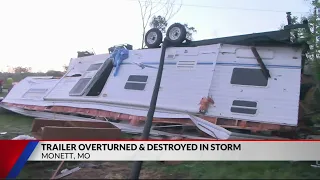 Huge damage as a tornado rips across the Ozarks