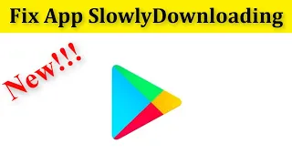 How To Fix Google Play store Apps Slowly Downloding Problem Android Mobile