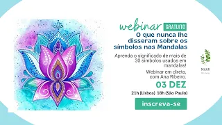 Webinar " O que nunca lhe disseram sobre os símbolos nas Mandalas "