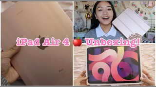 iPad Air 4 Unboxing + Review 🍎 (ASMR✨)