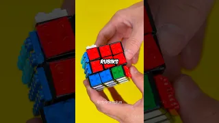 How I Made a WORKING LEGO Rubik’s Cube #Shorts #lego