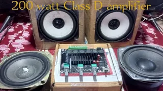 IOT 255 Class D 200 Watt amplifier board//TPA 3116 D2// 2.1 amplifier board