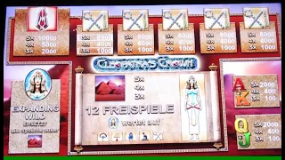 Cleopatras Crown 3 mal Freispiele auf 2€ Gewonnen! Bally Wulff AUSPRESSEN! Tr5 Casino