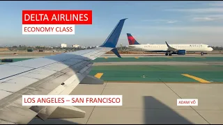 Delta Airlines (Economy) | Los Angeles - San Francisco | Boeing 737-800 | Trip Report 42