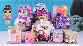 Disney Hatchimals CollEGGtibles LOL Surprise Doll Num Noms Toy Review Opening | PSToyReviews