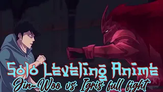 Solo Leveling Anime: Igris vs Jin-Woo Full Fight | Ex Animations