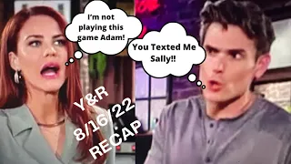 RECAP August 16th 2022 |  SALLY DONT WANT TO PLAY GAMES  WITH ADAM | CHELSEA CALLS BILLY BORING!