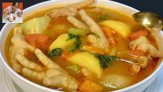 LEARN ABOUT THE BENEFITS of CHICKEN FEET SOUP: A HEALTHY and EASY OPTION for the whole family