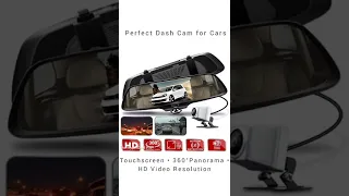 Panoramic 360 Car Dash Camera | Touch Screen | HD Resolution