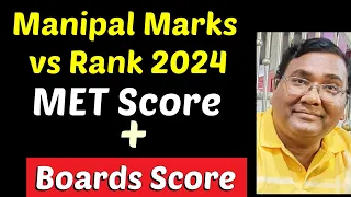 Manipal phase 2 result|MET marks vs rank|Manipal marks vs rank|MET phase 2 result|MET result 2024