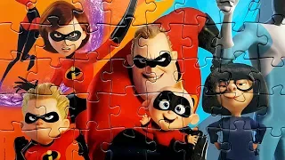 INCREDIBLES 2 Disney Pixar Puzzle Rompecabezas de Los Increíbles 2 EDUCA Puzzle Game For Kids