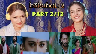 Bahubali 2 : Bahubali Devasena ko dekh kr pyar.. | Prabhas | Anushka Shetty | Part 2/12 Reaction