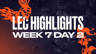 Full Day Highlights | W7D2 | 2021 LEC Summer