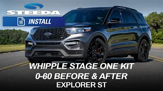 Insane 0-60 MPH Improvement! | Explorer ST Whipple Stage 1 Kit Install