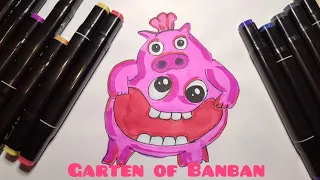 How to Draw Garten of Banban #gartenofbanban #youtube