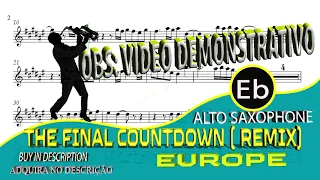 Europe - The Final Countdown (REMIX) Alto Sax Eb