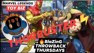 Toy Biz MARVEL LEGENDS Series 15 THORBUSTER iron man Figure Review 🔥 BlaZinG THROWBACK THURSDAYS