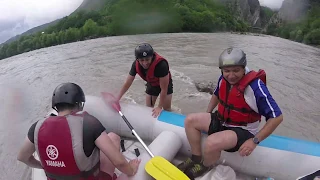 Rafting in Racha, Rioni River,  June 29, 2019, drama...